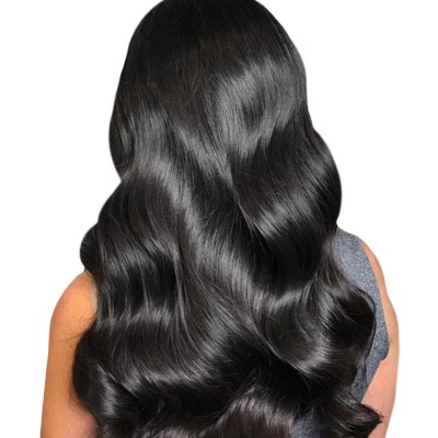 Easy to dye top quality body wave hair soft and smooth virgin peruvian hair