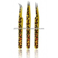 Eyelash Extension Leopard Tweezers Leopard Tweezers