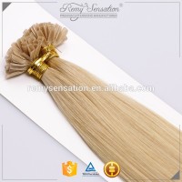 Hot selling fusion extension I tip, factory direct cuticle remy hair extensions