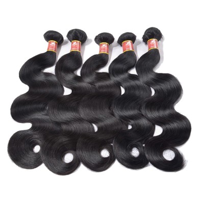 KBL Hair factory wholesale double drawn body wave brazilian virgin hair